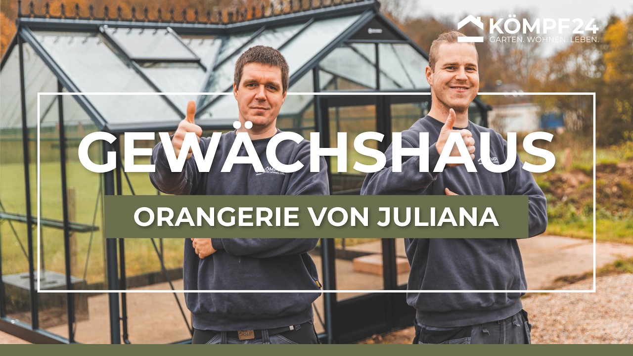 Juliana Gewächshaus Orangerie - 21,5 m²