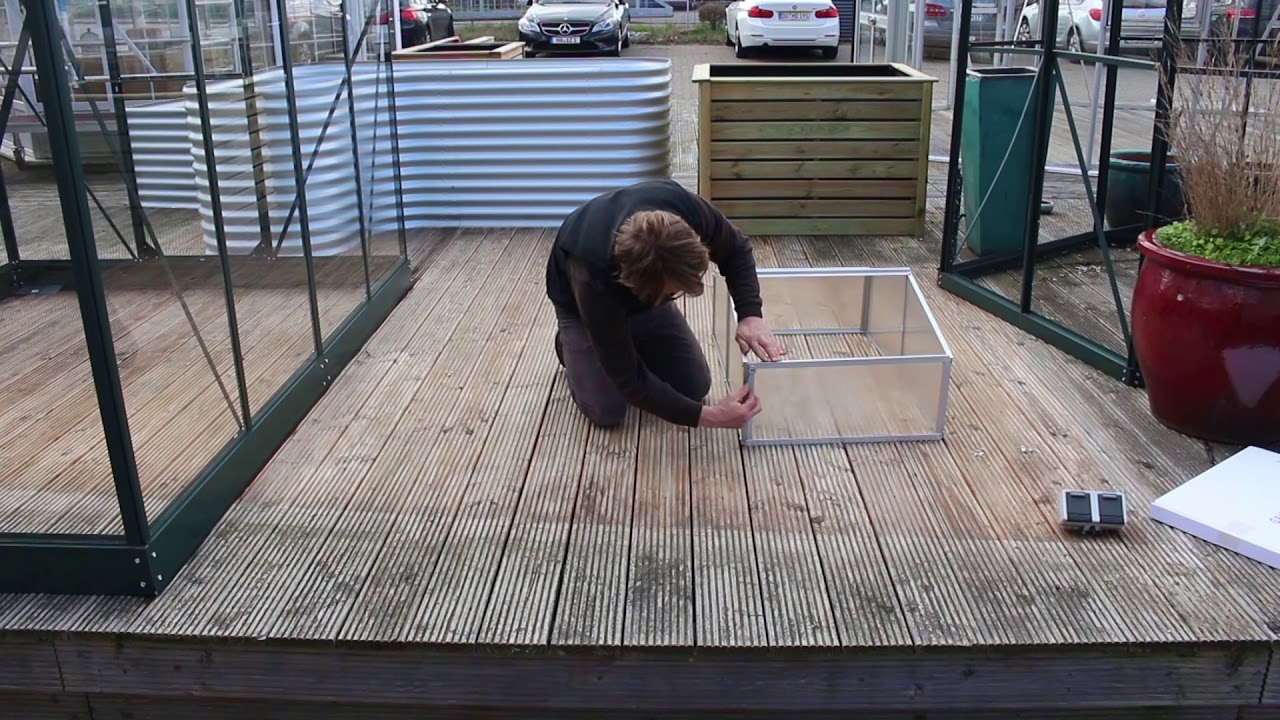 Vitavia Frühbeet Gaia 3X inkl. 3 Dachfenstern