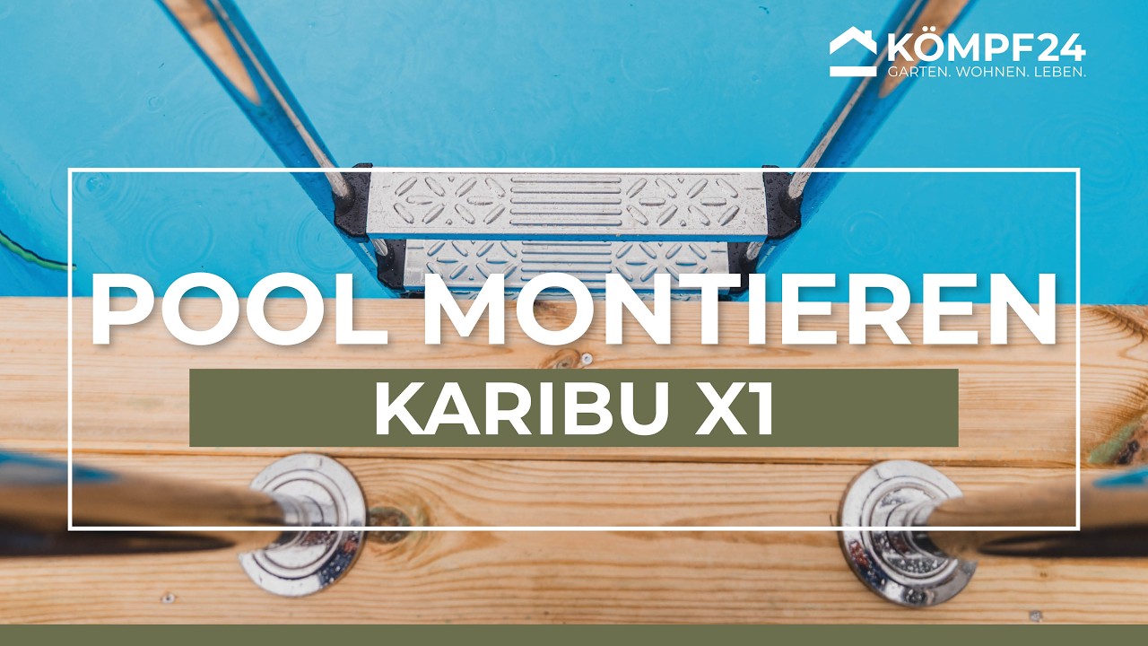 Karibu Pool Modell 1 A/B/C/D - kesseldruckimprägniert