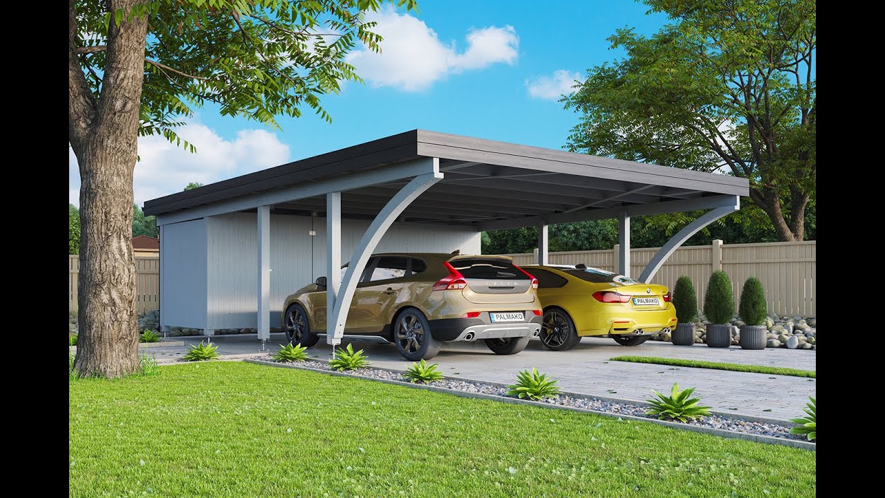 Palmako Carport/Pavillon Connect Lenna 8,3 m² Set 303