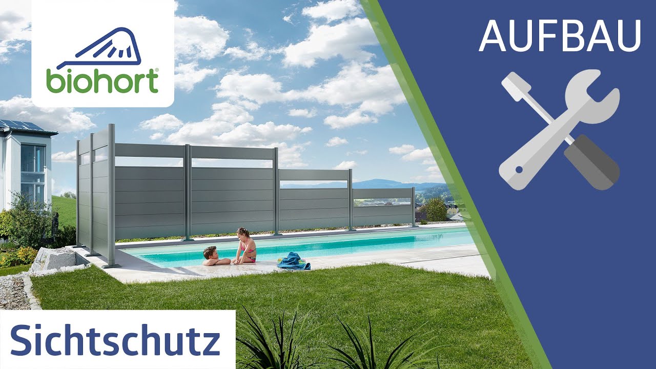 Biohort Wandpaneele für Sichtschutz