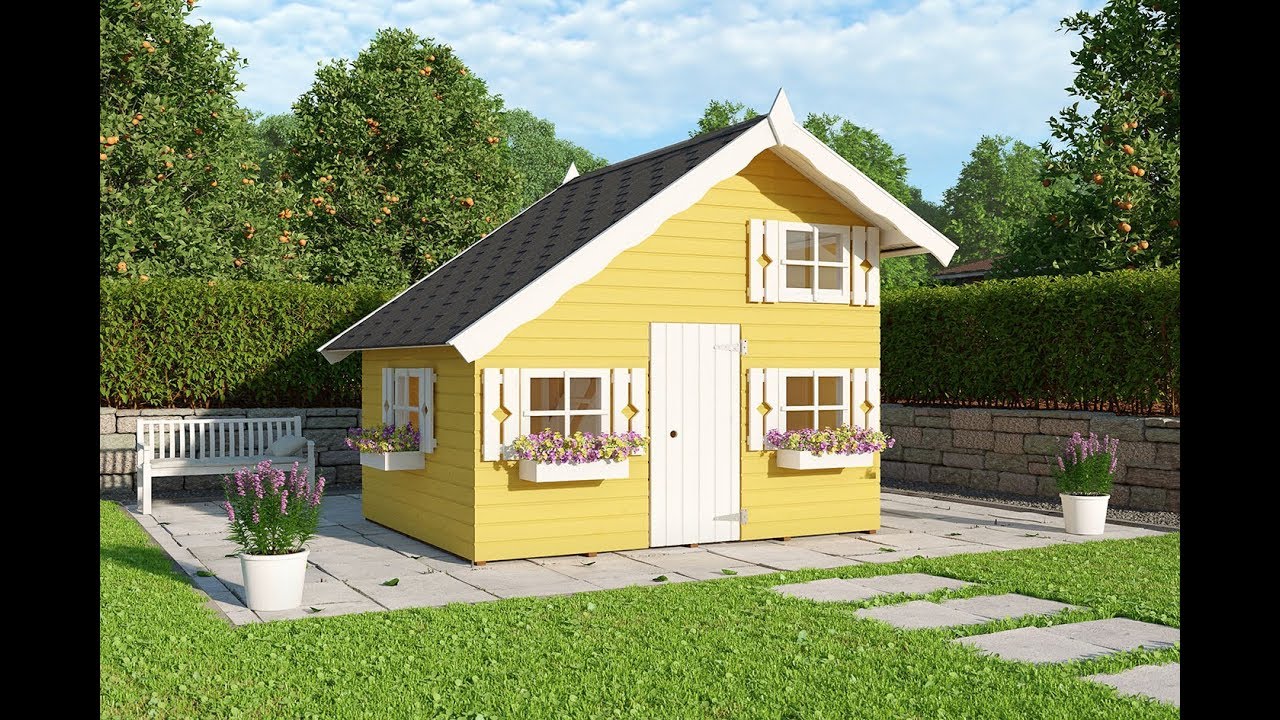 Palmako Kinderspielhaus Tom 3,8 m²