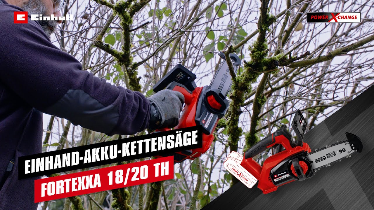 Einhell Einhand-Akku-Kettensäge FORTEXXA 18/20 TH 4600020
