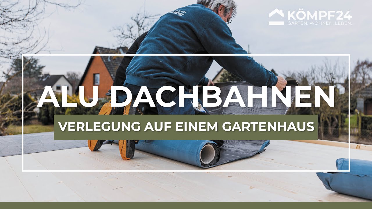 Selbstklebende Dachbahnen für Flachdächer
