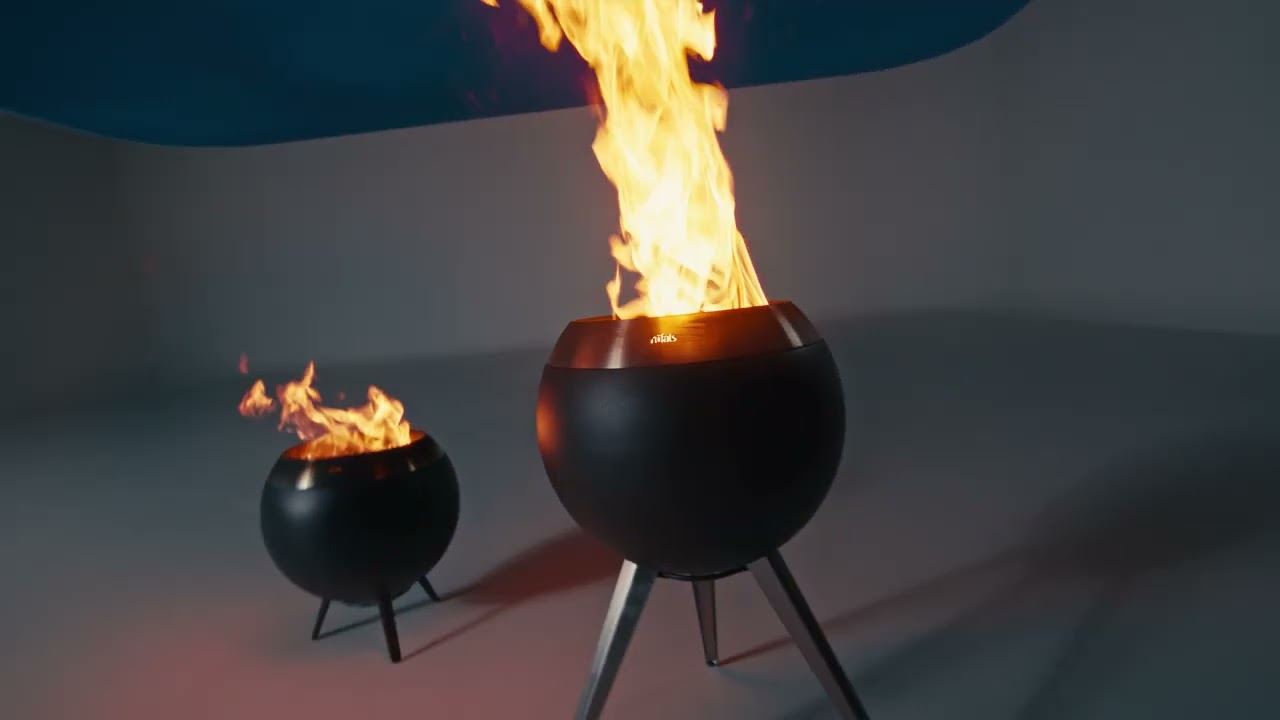 höfats MOON 45 Plancha-Grillset mit hohem Fuß