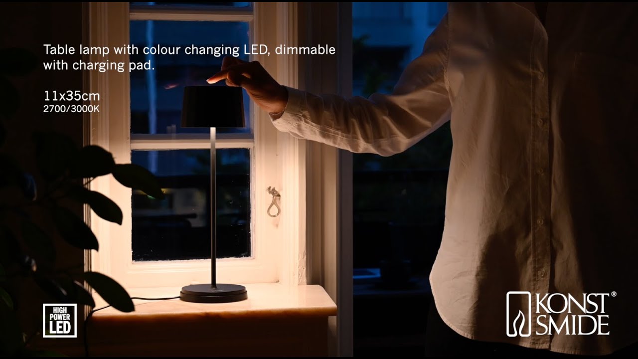 Konstsmide LED USB-Tischleuchte Positano versch. Farben