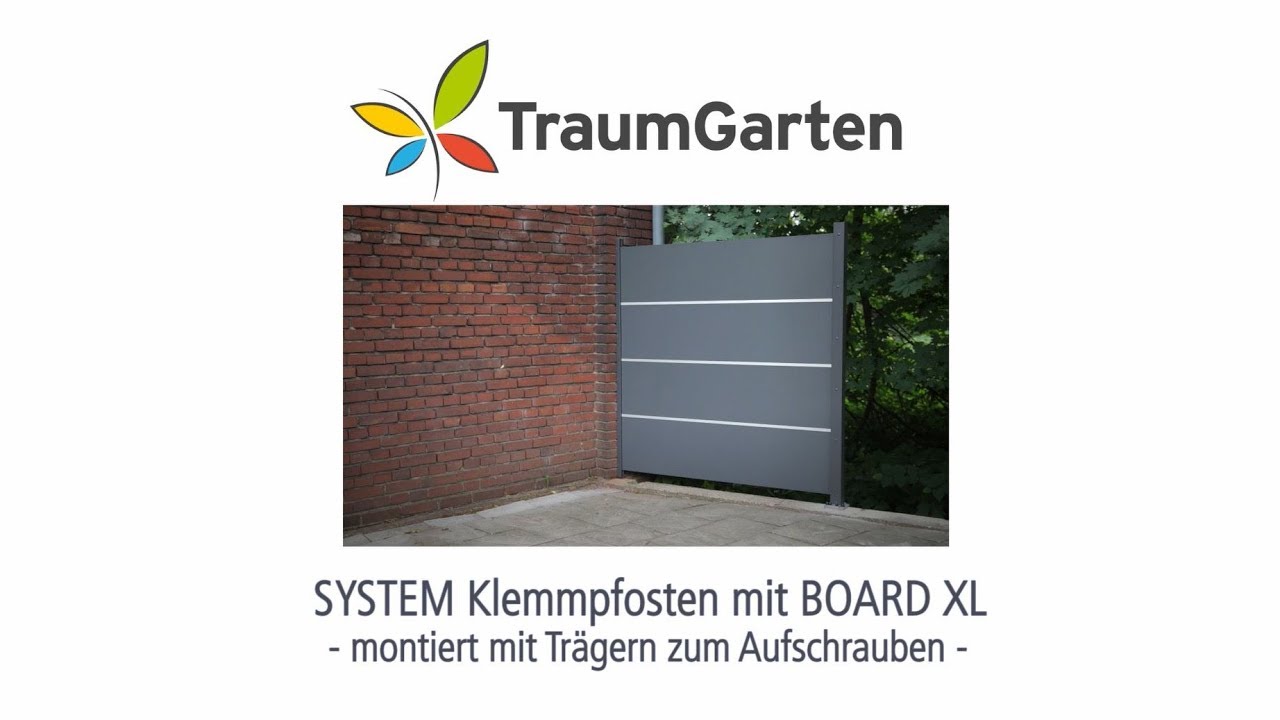 Traumgarten SYSTEM Board XL Einzelprofil 179 x 45 cm