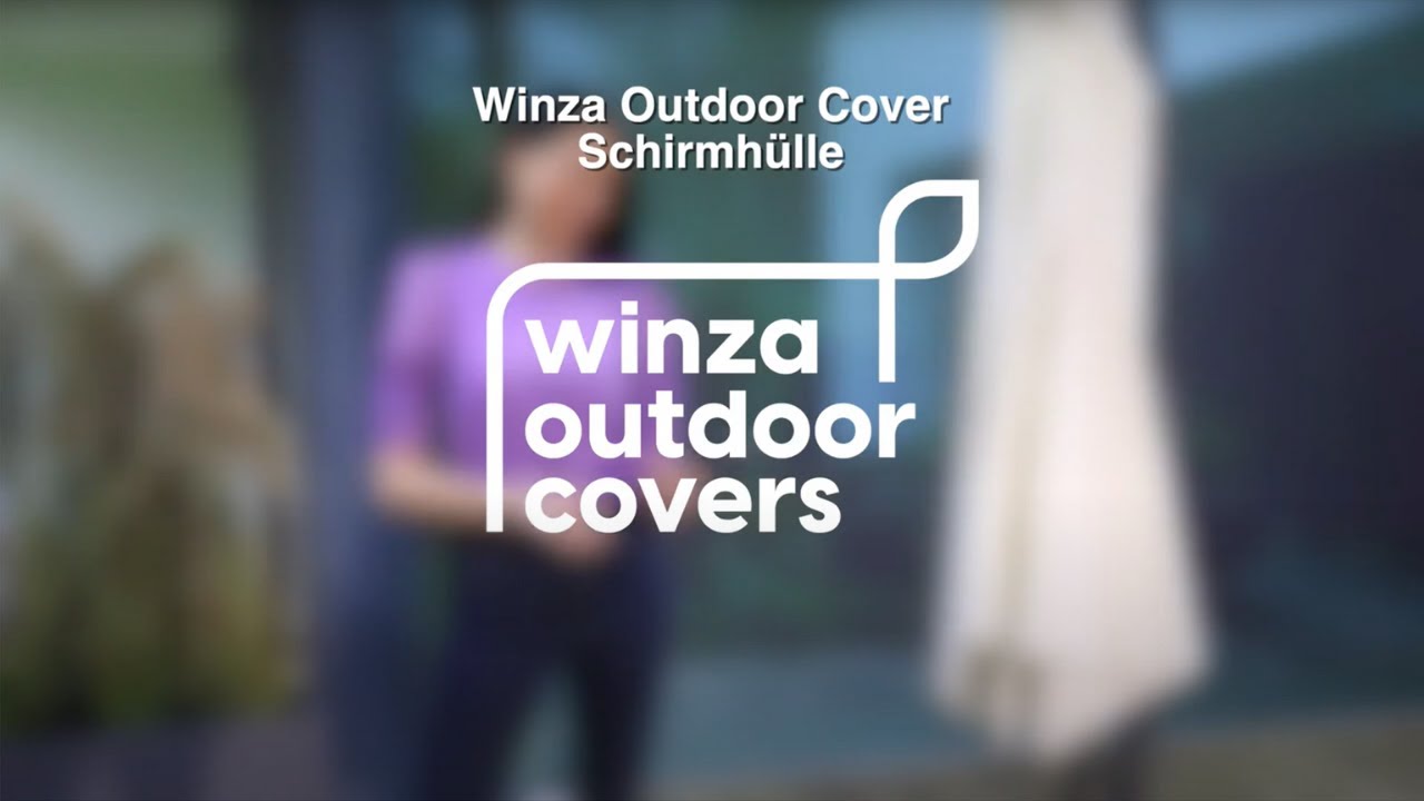 Winza Outdoor Covers Premium Schutzhülle für Sonnenschirm 450-500 cm, 275 x 70 cm - Abverkauf