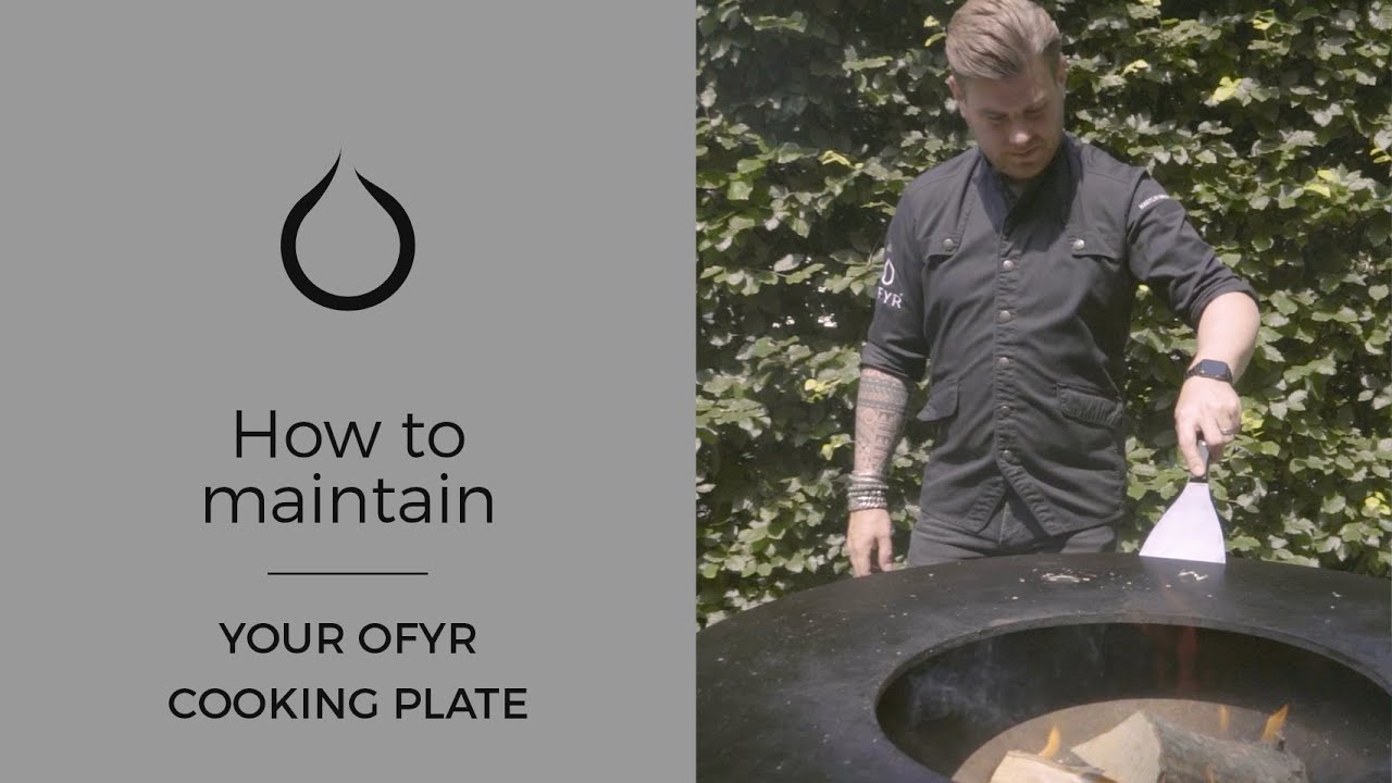 OFYR Plancha Grill Classic Storage Corten 85