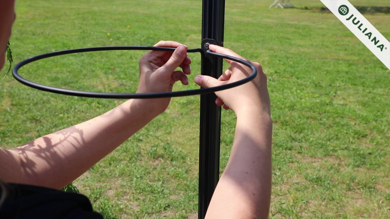 Juliana Ringhalter schwarz Durchmesser 30 cm 