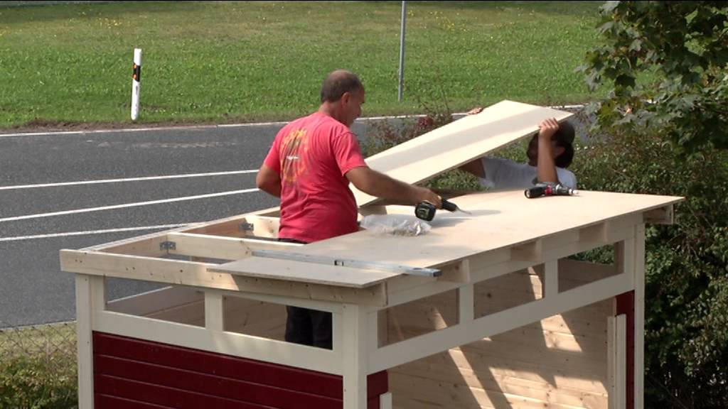 Karibu Eco Gartenhaus Gerätehaus Grebenau / Glücksburg 2/3/4 - 19 mm