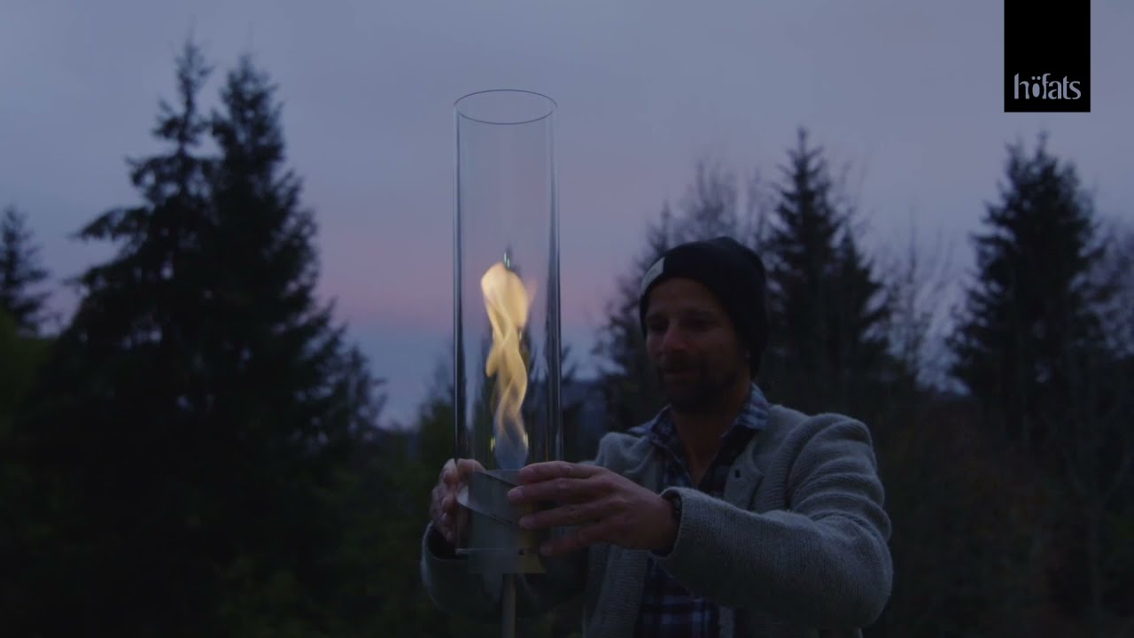 höfats SPIN 120 Hängefeuer silber