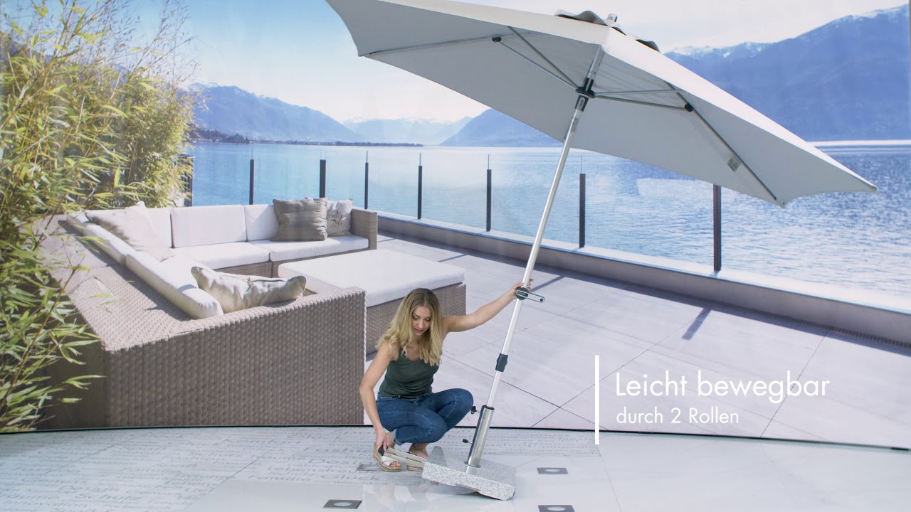 doppler Granitsockel ACTIVE Trolley 40 kg, Hellgrau