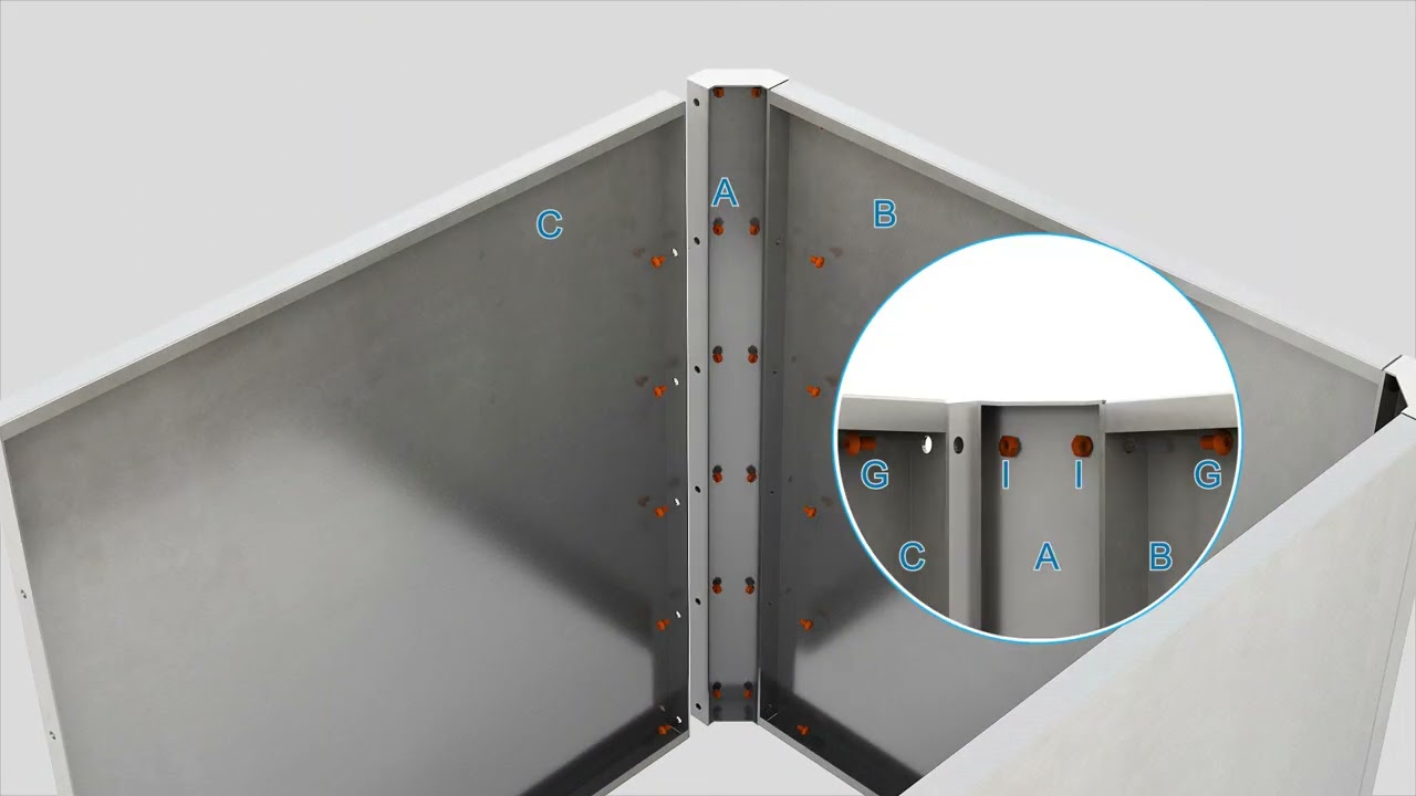 Premium Hochbeet aus Stahl anthrazit 160 x 80 x 75 cm