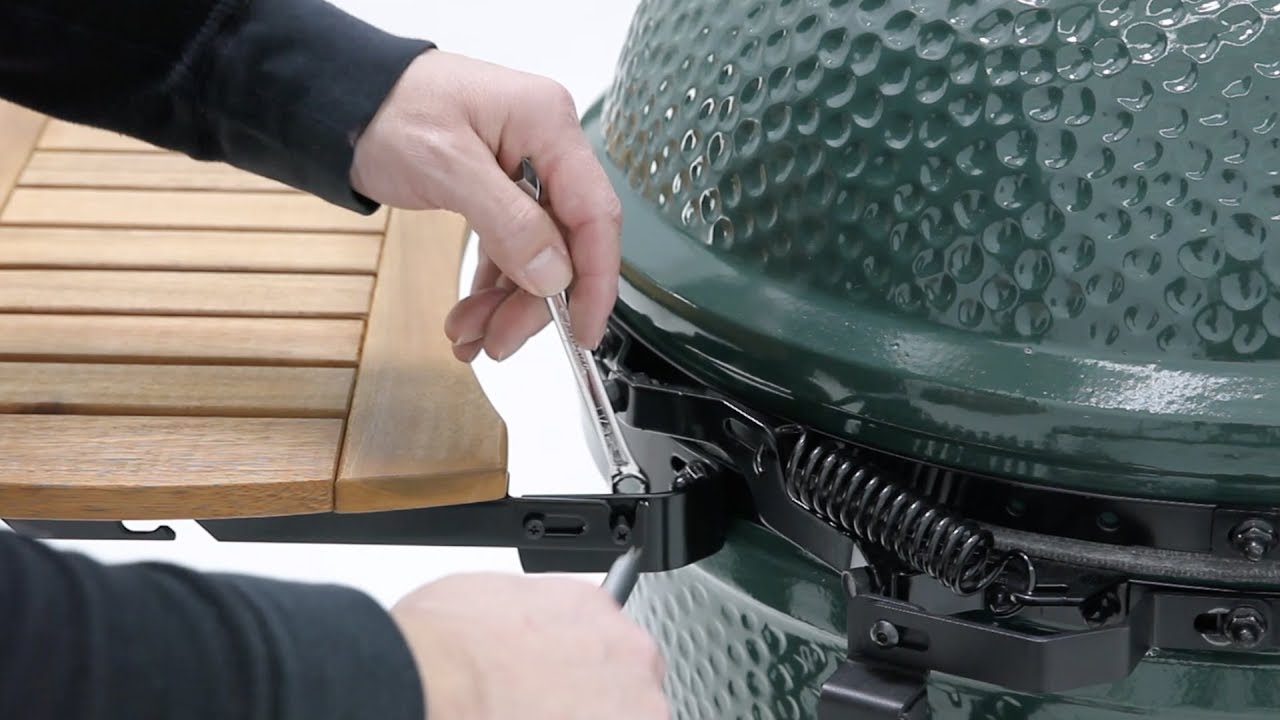 Big Green Egg Seitentische aus Akazienholz für MEDIUM (2 Stk.)