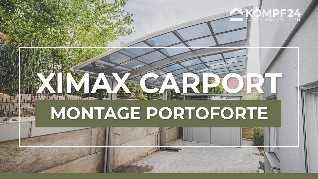 Ximax Carport Portoforte Typ 110 Y-Ausführung 495 x 542 cm