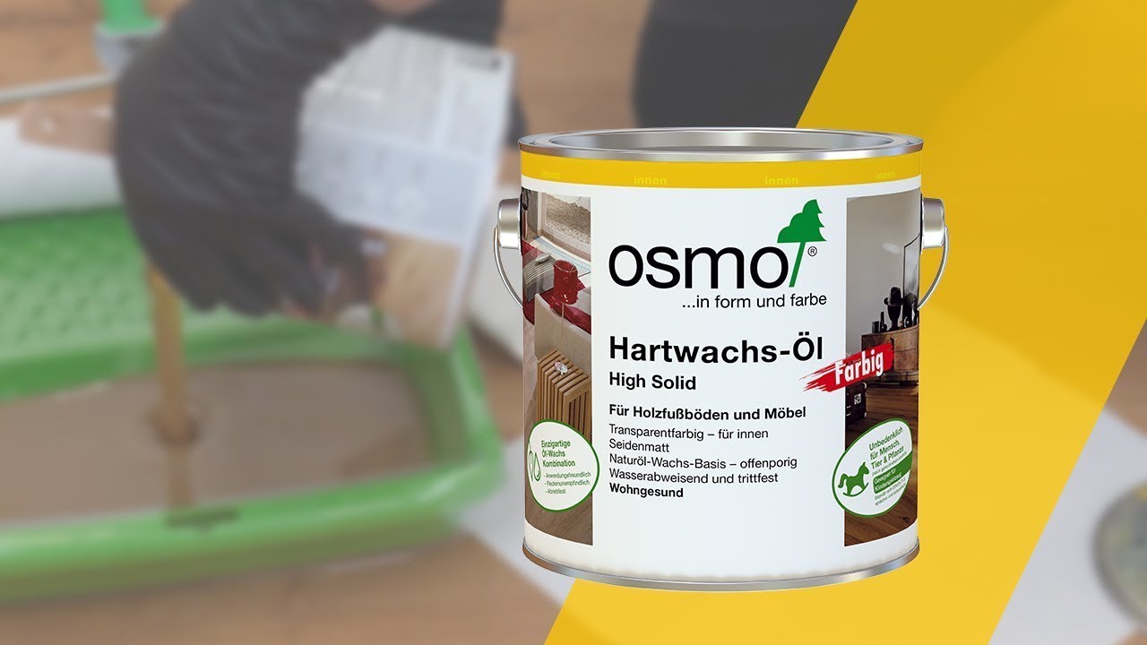 OSMO Hartwachs-Öl FARBIG für Fußböden-7 verschiedene Farben 