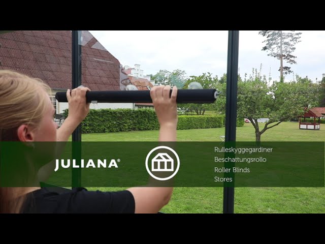 Juliana Beschattungs-Rollo Set (2 Stück 67,5 x 200 cm) für alle Juliana Gewächshäuser