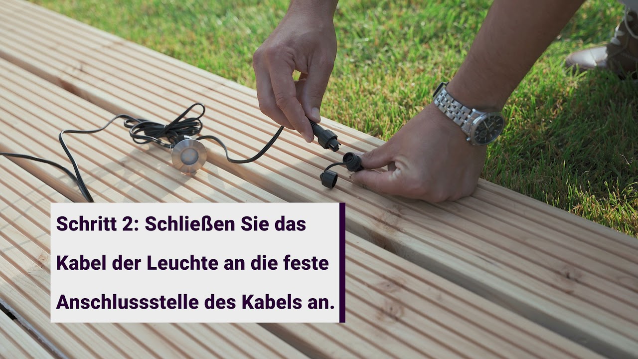 Garden Lights Bodeneinbauleuchte Birch 3er Set