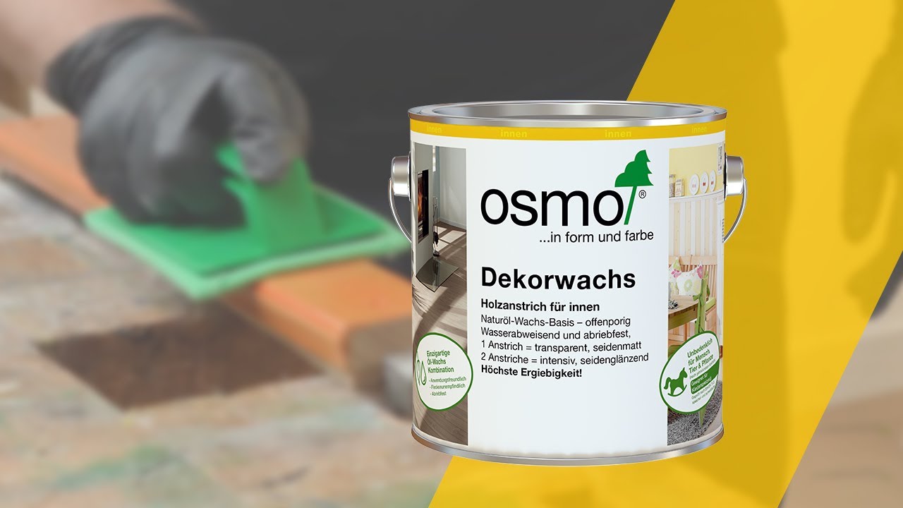 Osmo Dekorwachs für Innenbereich in Wunschfarbton (Farbmischservice)